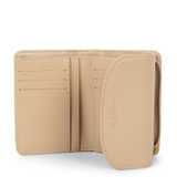 Lancaster- Portefeuille dos à dos- Paris PM – Beige foncé
