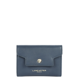 Lancaster- Portefeuille-Ligne Mademoiselle Grace- Bleu Mer