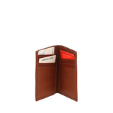 ARTHUR ET ASTON PETIT PORTE-CARTES CUIR ANGE 2528-119 NOIR FIL BLEU