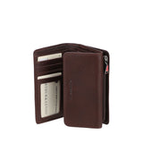 ARTHUR ET ASTON PORTEFEUILLE COMPACT CUIR ANGE ROUGE 2528-239