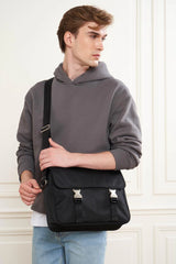 Lancaster – Sac messenger- Smart- Noir