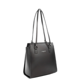 Lancaster – Sac à dos- Smooth- Noir-Cuir de vachette lisse