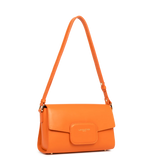 Lancaster – Sac trotteur- Paris PAD- Orange- Cuir de vachette lisse