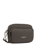 Lancaster – Sac trotteur-Donna Ama- Marron Foncé-Cuir de vachette lisse