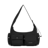 Lancaster – Sac besace- Basic Pocket -Noir-nylon/polyamide