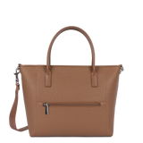 Lancaster – Sac cabas- Maya Double KBA- Moka-cuir vegan