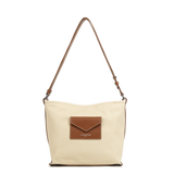 Lancaster – Sac Seau- Canvas- KBA -Beige Cognac