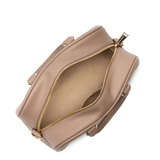 Lancaster – Sac à main Bowling- Donna Bow- Galet-Cuir de vachette lisse