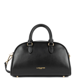 Lancaster – Sac à main Bowling- Donna Bow- Noir-Cuir de vachette lisse