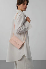 Lancaster- Pochette- Paris Philos - Nude Clair-Cuir de vachette lisse