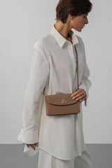 Lancaster Pochette Paris Philos Praline