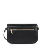 Lancaster-Sac trotteur- Paris Philos-Noir-Cuir de vachette lisse