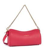 Lancaster- Sac Trotteur- Milano Ana-Corail-Cuir de vachette grainé