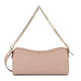 Lancaster – Sac trotteur- Milano Ana-Nude-Cuir de vachette grainé