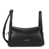 Lancaster- Sac Trotteur- Milano Ana- Noir-Cuir de vachette grainé