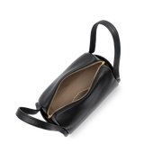 Lancaster- Sac Trotteur- Milano Ana- Noir-Cuir de vachette grainé