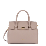 Lancaster – Sac à main- Milano Cosmos- Galet Rosé-Cuir de vachette grainé