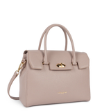 Lancaster – Sac à main- Milano Cosmos- Galet Rosé-Cuir de vachette grainé