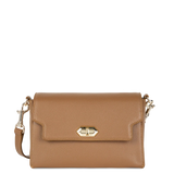 Lancaster – Sac trotteur- Milano Cosmos- Camel-Cuir de vachette grainé