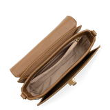 Lancaster – Sac trotteur- Milano Cosmos- Camel-Cuir de vachette grainé