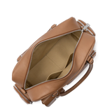 Lancaster Sac Bowling Soft Caramella Camel cuir de vachette pleine fleur