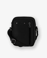 Sacoche Céos Profonde en cuir pleine fleur avec bandoulière réglable.