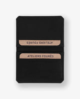Les Ateliers Fourès- Porte-carte- Pollux-Noir