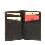 ARTHUR ET ASTON PORTE-CARTES LOUIS CUIR GRAS CHATAIGNE 94-119