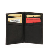 ARTHUR ET ASTON PORTE-CARTES LOUIS CUIR GRAS CHATAIGNE 94-119