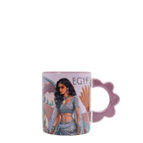Tasse en céramique pétale Nicole Lee CUP7825 REINE CLÉOPÂTRE