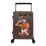Valise cabine côtelée Nicole lee HC3020 BLIND DATE