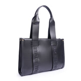Mac Alyster- Sac shopping- BASIC CLOVER-Noir