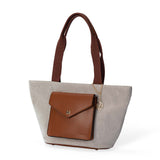 Mac Alyster – Sac Shopping- MISS BOHÈME- Marron Cognac