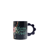 Tasse en céramique pétale Nicole Lee LE RÊVE DEVIENT RÉALITÉ