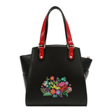 Petit sac cabas Nicole Lee en simili cuir, vue de face
