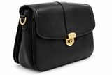 Lancaster-Sac à rabat-Donna fia-Noir