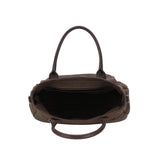 Sac porté main Laura Cuir Mocca M175-01-CHATAIGNE