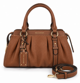 Mac Alyster-Sac porté main- COLD- Cognac