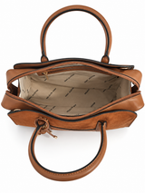 Mac Alyster- Sac porté main -DUNEA -Cognac