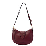 Sac à bandoulière Mac alyster NS-667-03-BURGUNDY