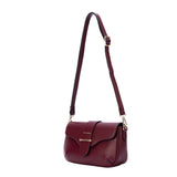 Sac à bandoulière Mac alyster NS-667-05 BURGUNDY