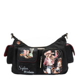 Nicole Lee-Sac porté croisé-Sofia Montana- Noir