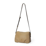 Mac Alyster- Sac Trotteur- LILY -Nougat-Cuir de vachette