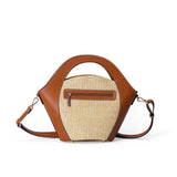Mac Alyster- Sac Porté Main- Venise - Cognac