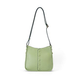 Besace Macalyster Smarties Tilleul - Sac Cuir Vegan Bandoulière