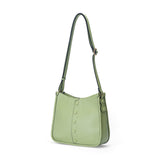 Besace Macalyster Smarties Tilleul - Sac Cuir Vegan Bandoulière