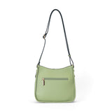 Besace Macalyster Smarties Tilleul - Sac Cuir Vegan Bandoulière
