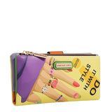 Portefeuille à deux volets Amanda 2 pièces Nicole Lee PRT7455 VERNIS À ONGLES