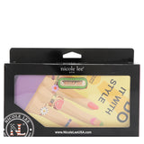 Portefeuille à deux volets Amanda 2 pièces Nicole Lee PRT7455 VERNIS À ONGLES