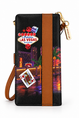 portefeuille nicole lee collection las vegas , multiples rangements cartes et monnaies